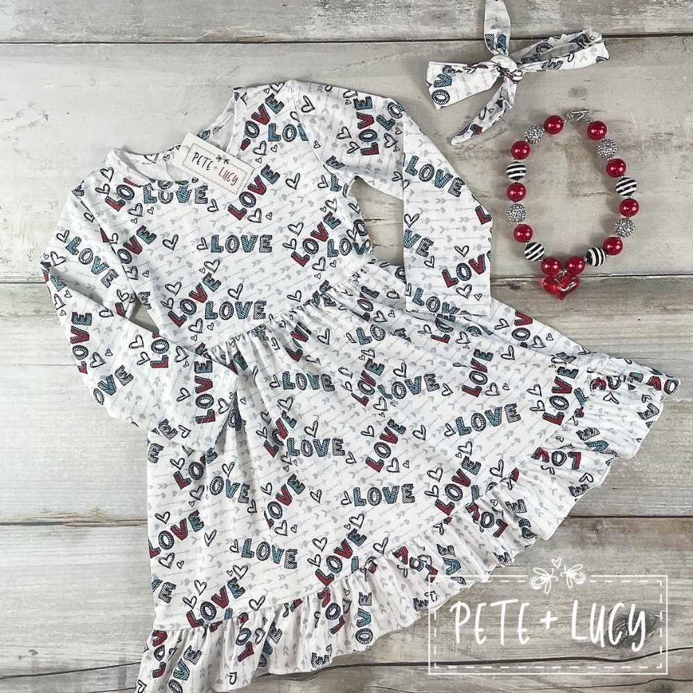 Doodle Love Dress